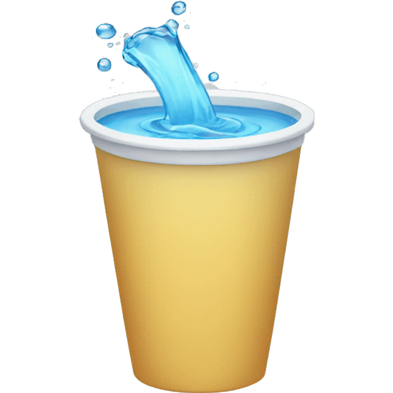 water cup emoji