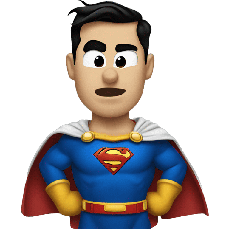 donald duck superman emoji