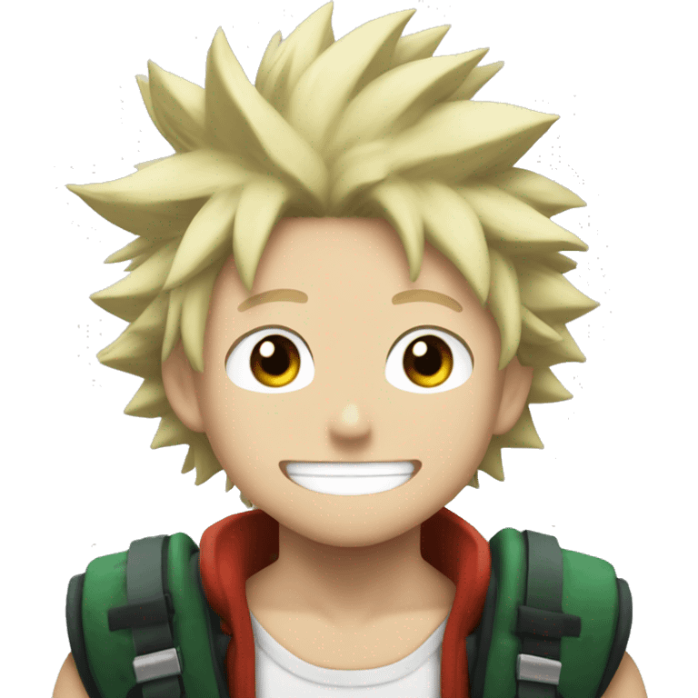 bakugou my hero accadamia  emoji