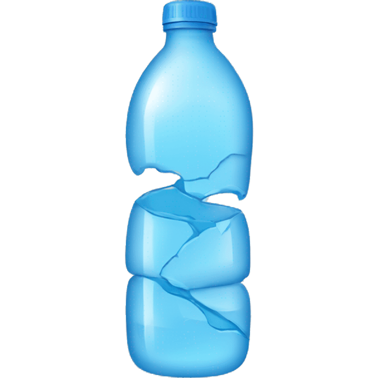 physically broken water bottle emoji