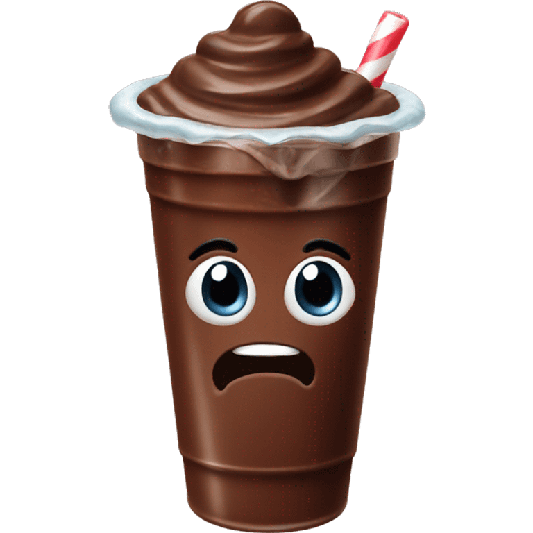 iced chocolate emoji