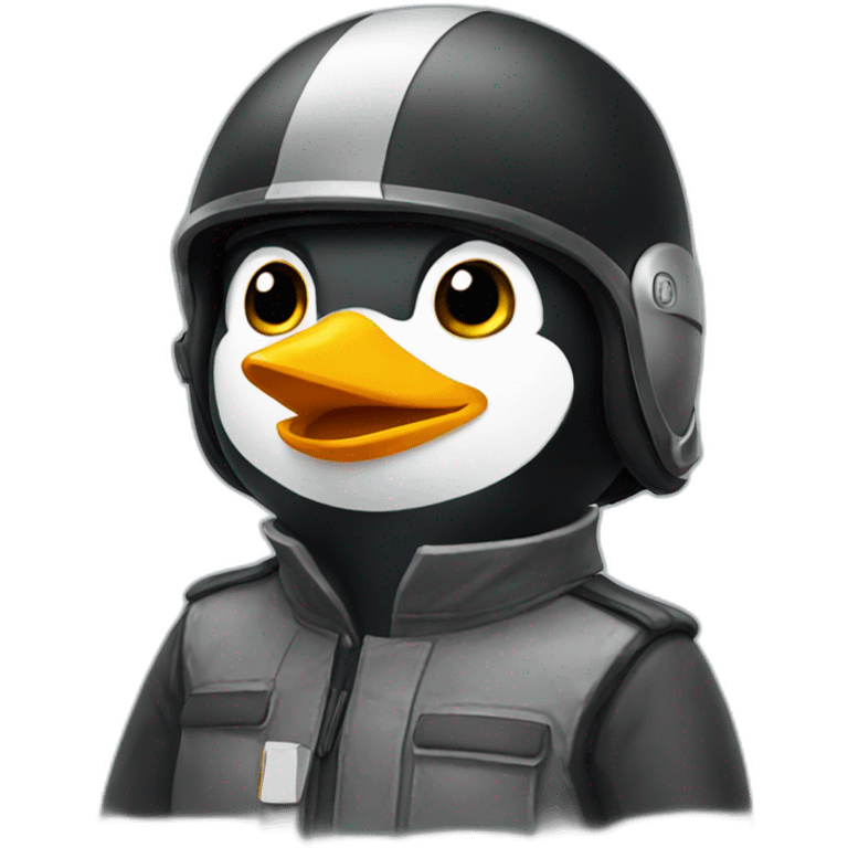 Pinguin-driver emoji