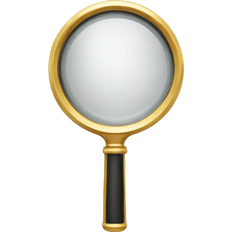 magnifying glass emoji