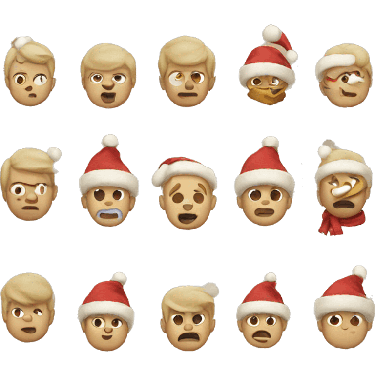 Beige Christmas emoji