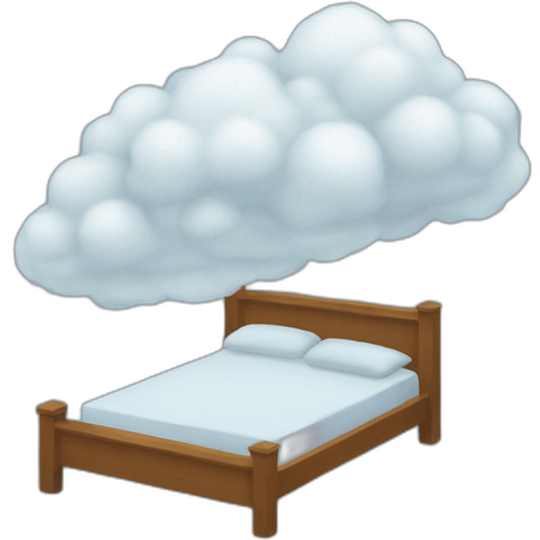 cloud bed emoji