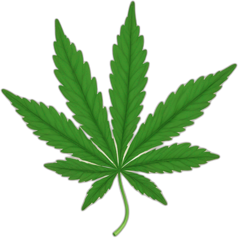 cannabis leaf emoji