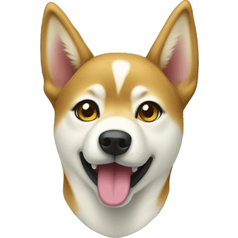 Japanese Sheba Inu Christmas  emoji