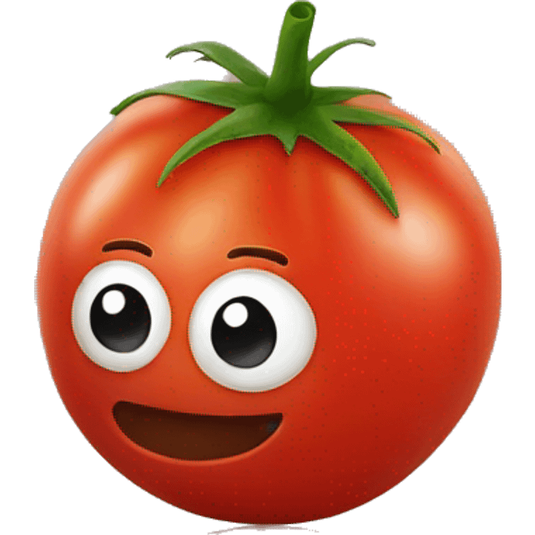 Tomato in face emoji  emoji