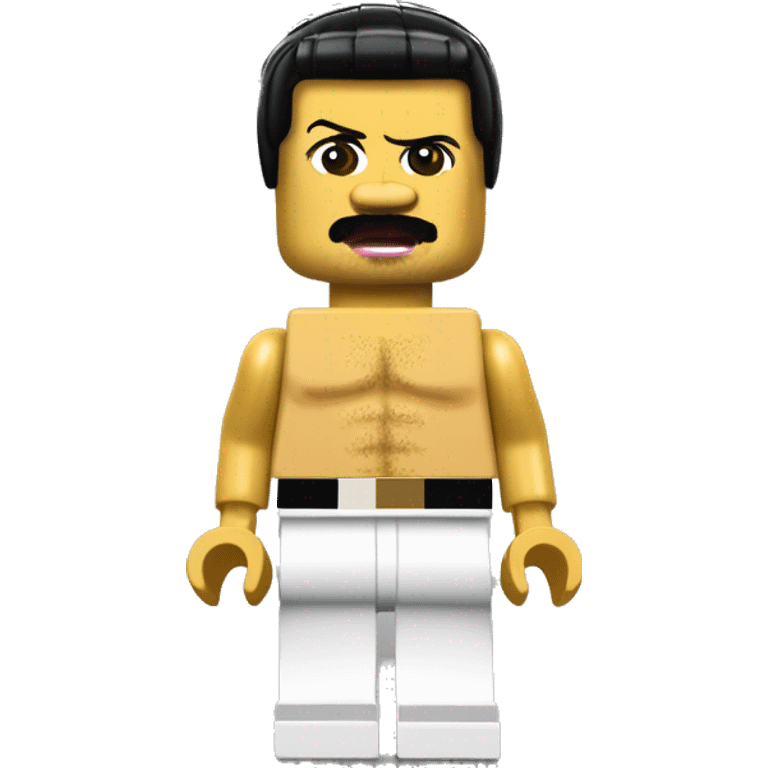 FREDDIE MERCURY lego full body emoji