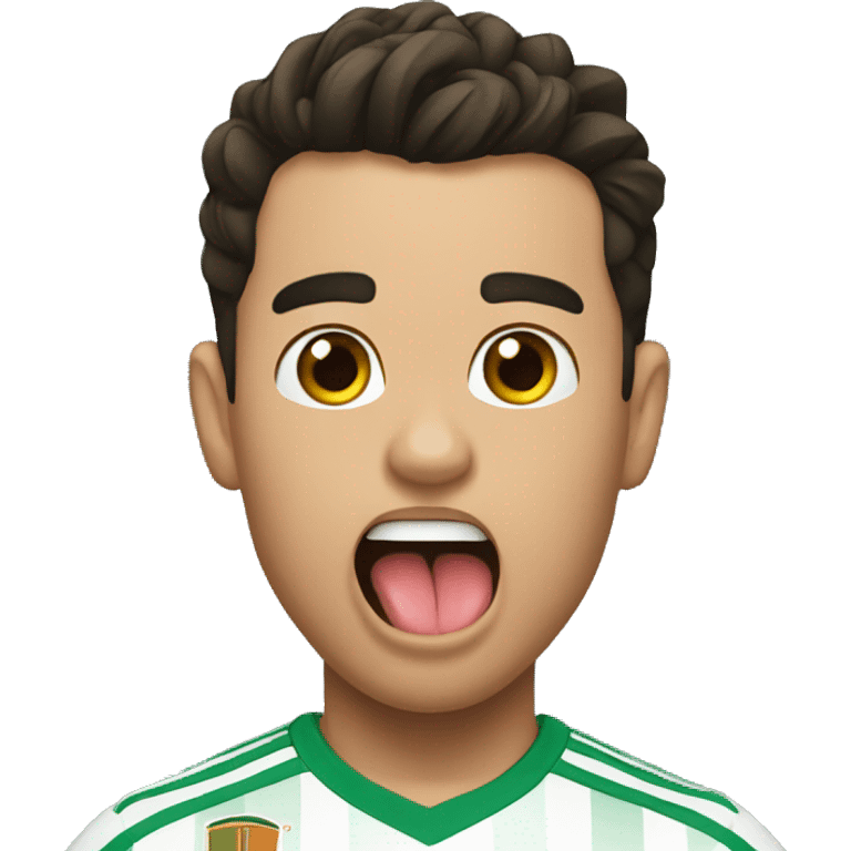 Cristiano tongue emoji