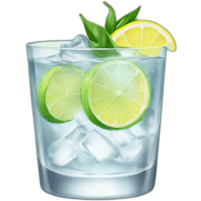 Gin tonic emoji