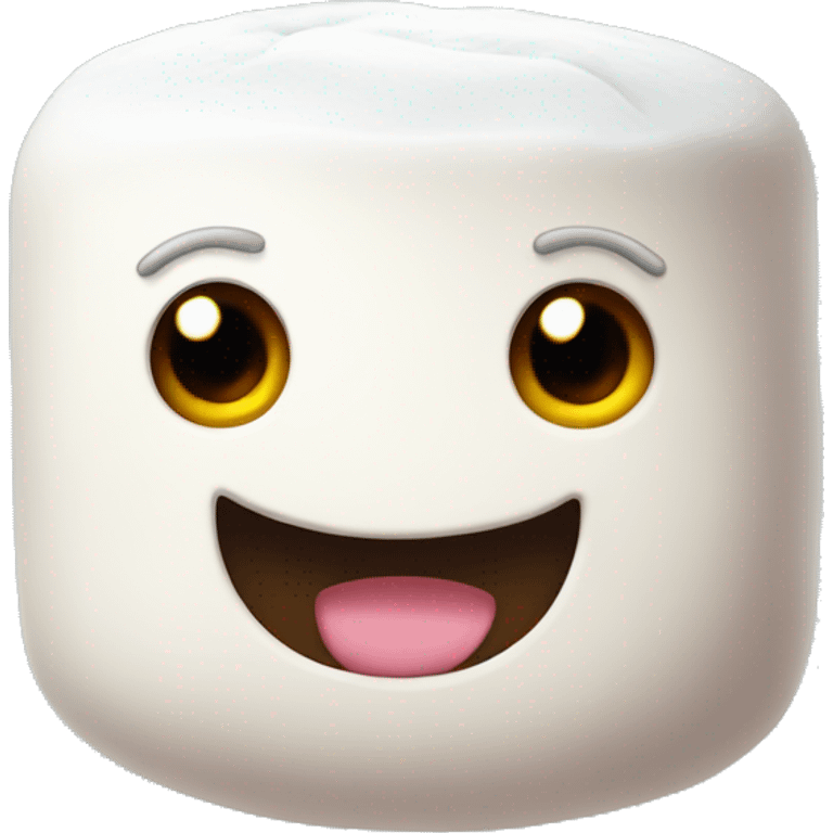 cute marshmallow emoji