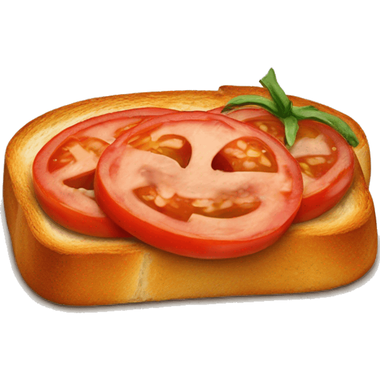 tomato toast  emoji