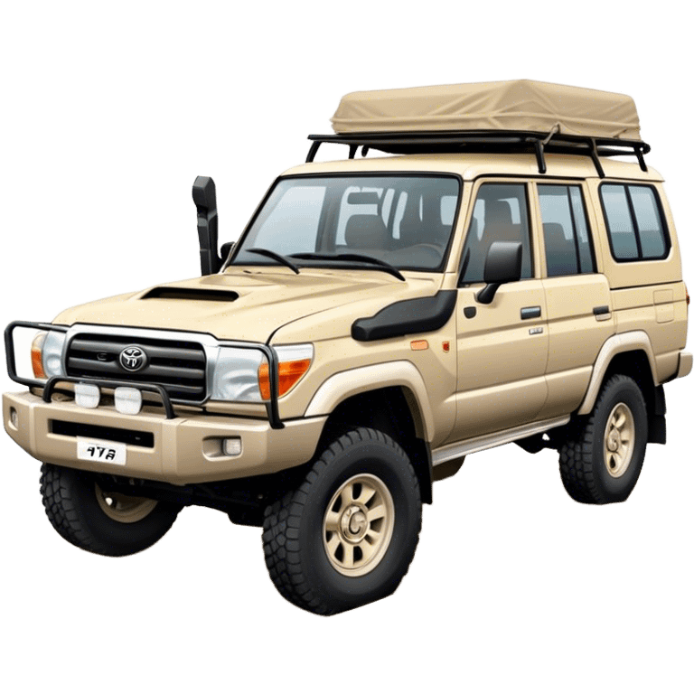 landcruiser 79 series - Toyota (Model Year: 2008) (Iconic colour: sand) emoji