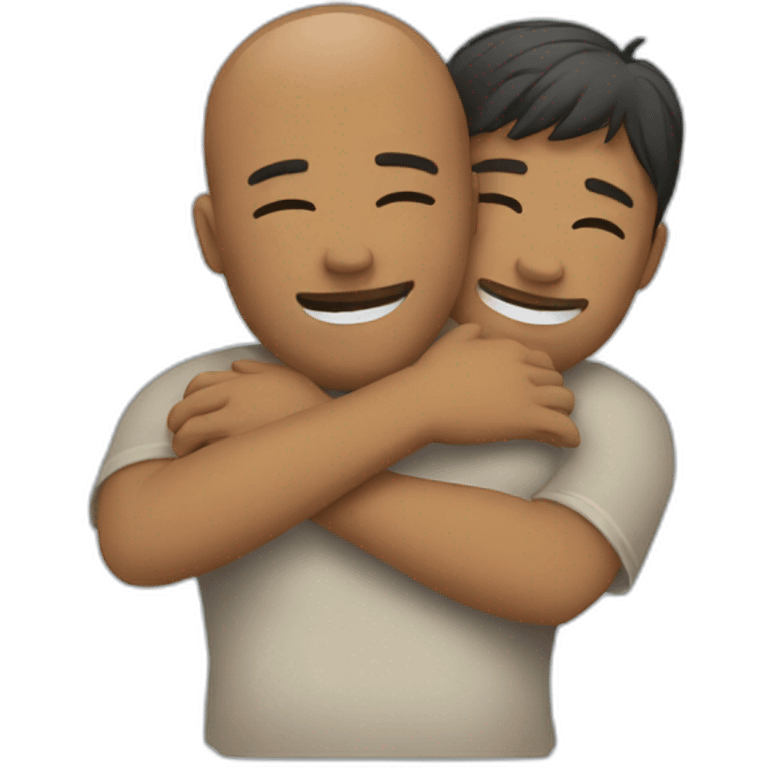 A hug emoji