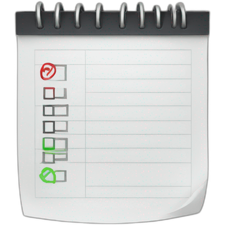 checklist emoji