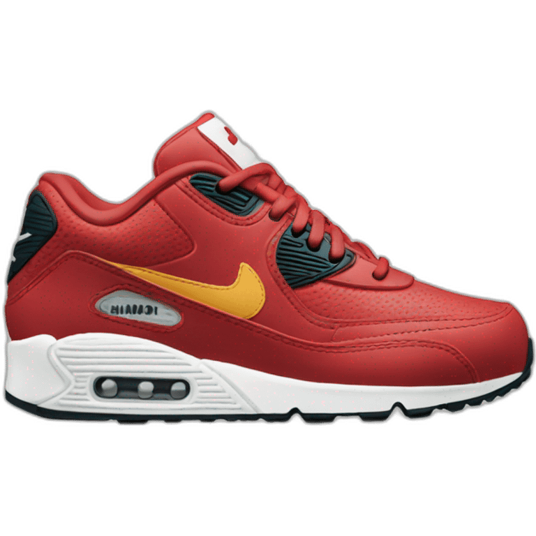 two airmax shoes emoji