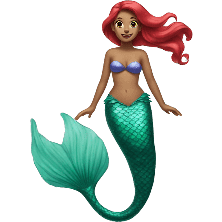 Mermaid Ariel  emoji