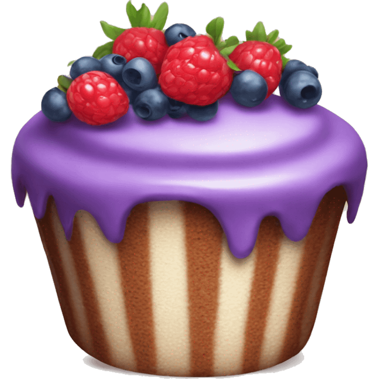  Perfect cake berry  emoji