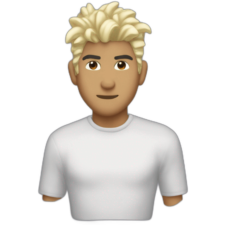 Pat Smear with blond hair emoji