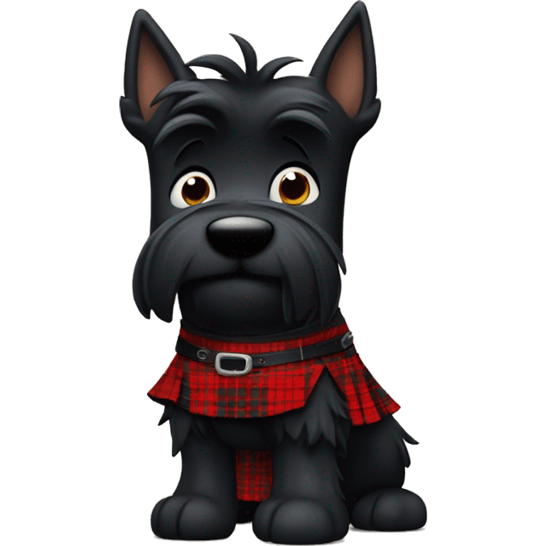 Scottie pipen wearing a kilt emoji