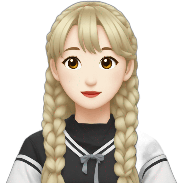 Yuki de g-idle emoji