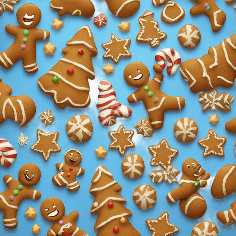 Ginger bread Christmas  emoji