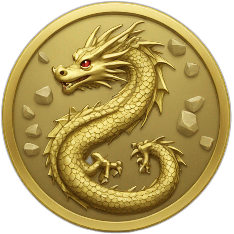 dragon coin emoji