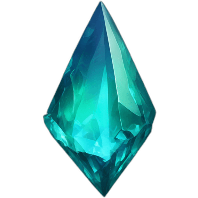 blue emerald shard emoji