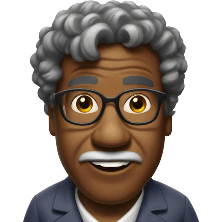 Nutty professor  emoji