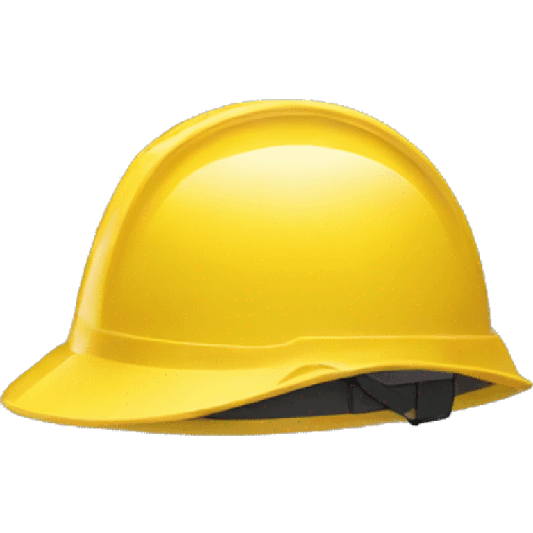 yellow security helmet emoji