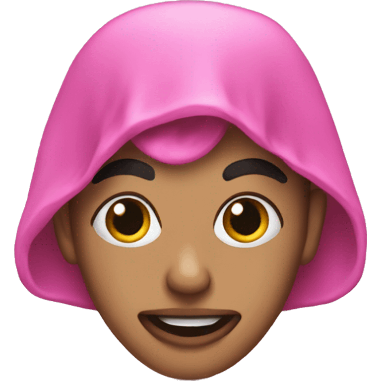 Pink Halloween emoji