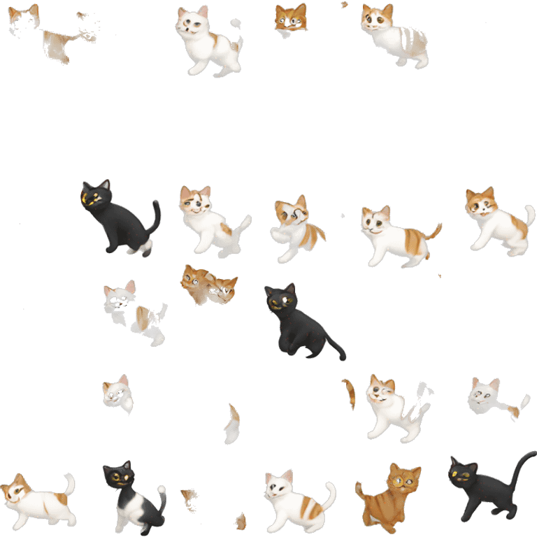 cats dance emoji