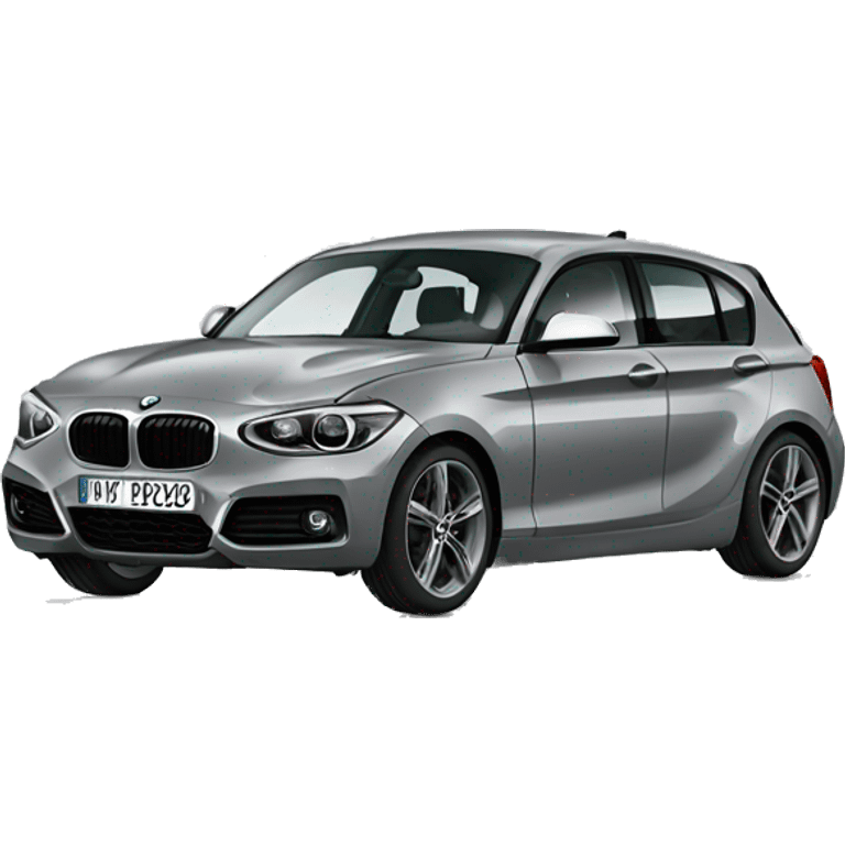 bmw 1 series grey emoji