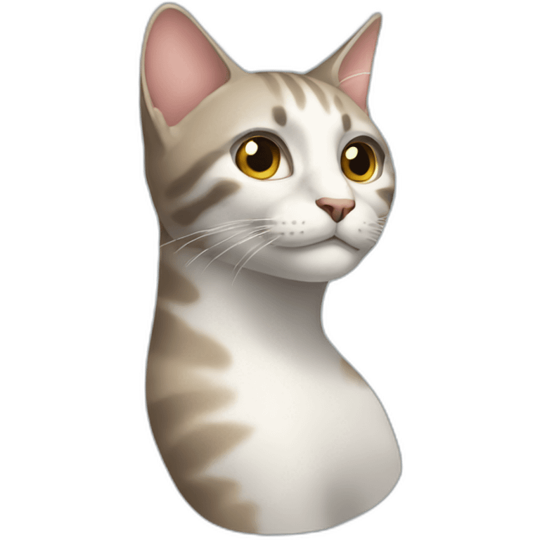 neck-long-cat emoji