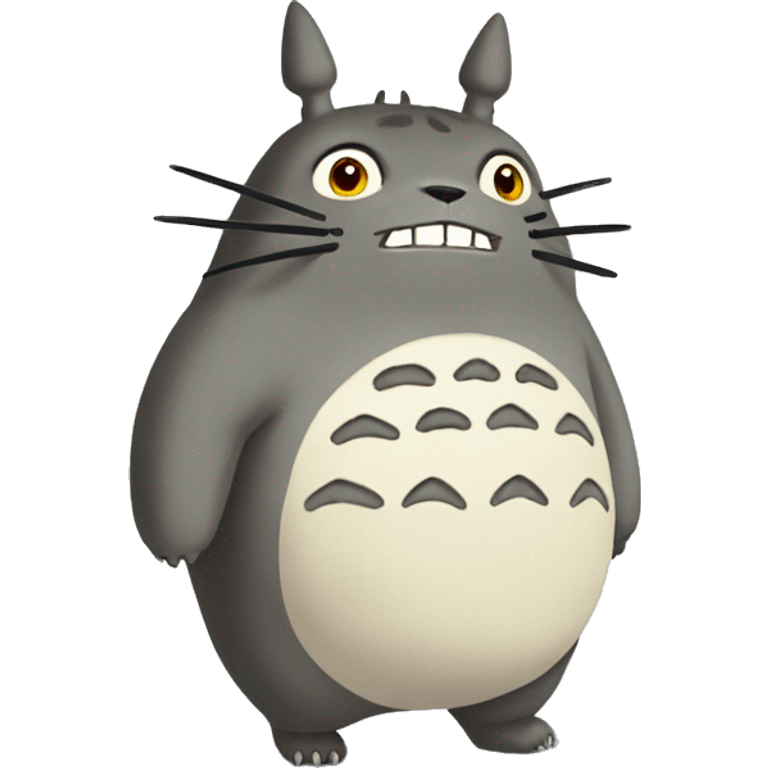 Totoro furieux  emoji