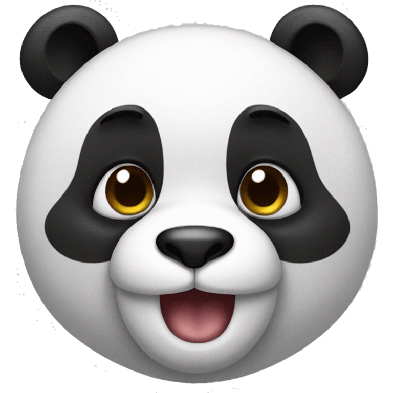 Cute panda bear emoji