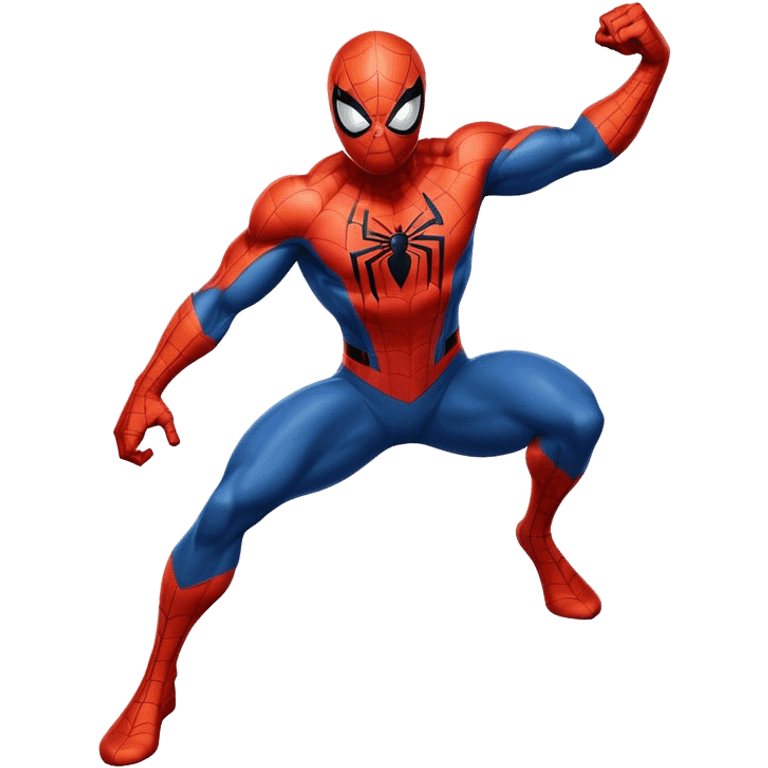 A Spider-Man bull emoji