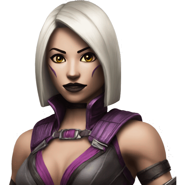 Mileena Mortal Kombat X emoji