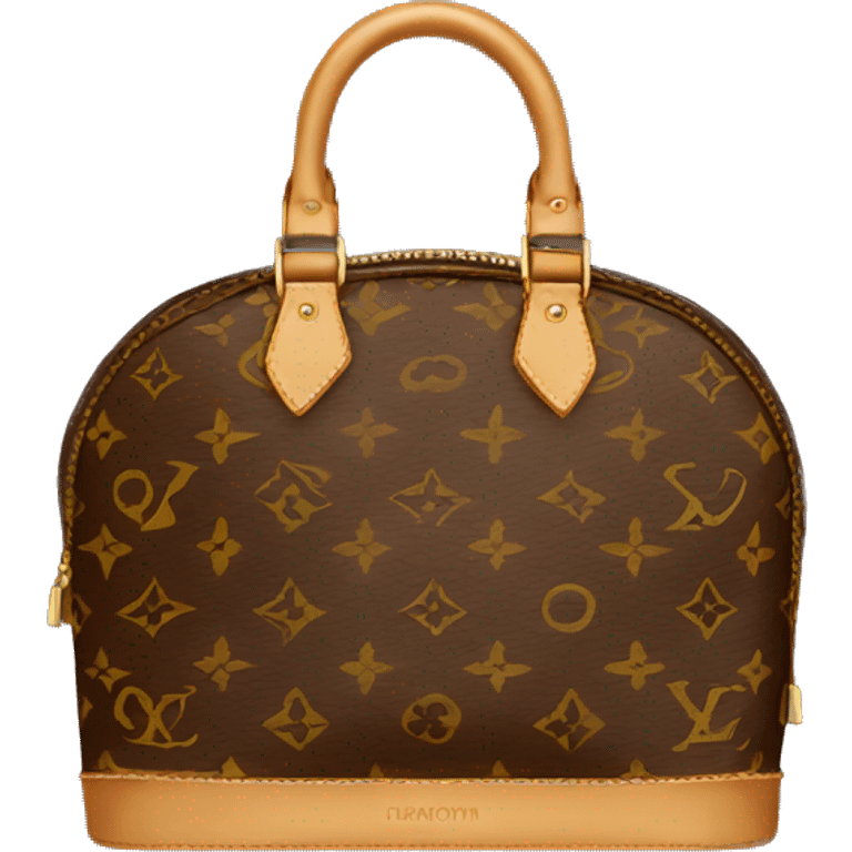 Louis Vuitton bag emoji