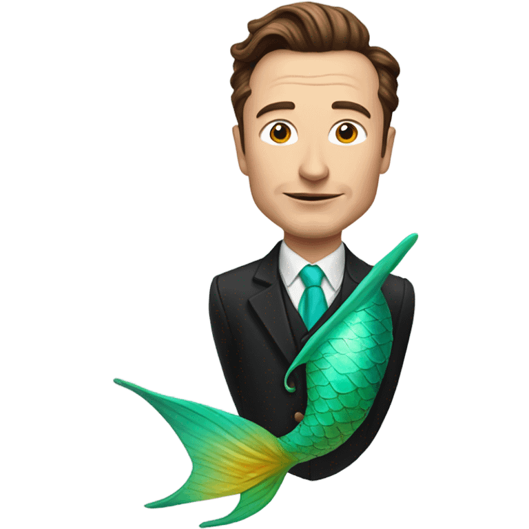 elon musk mermaid emoji