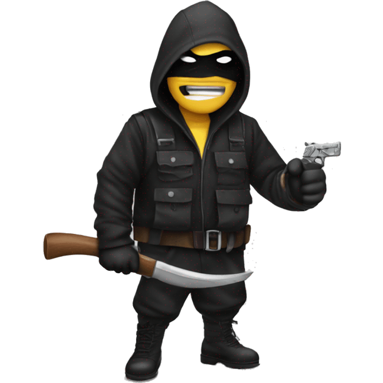 robber aplle emoji