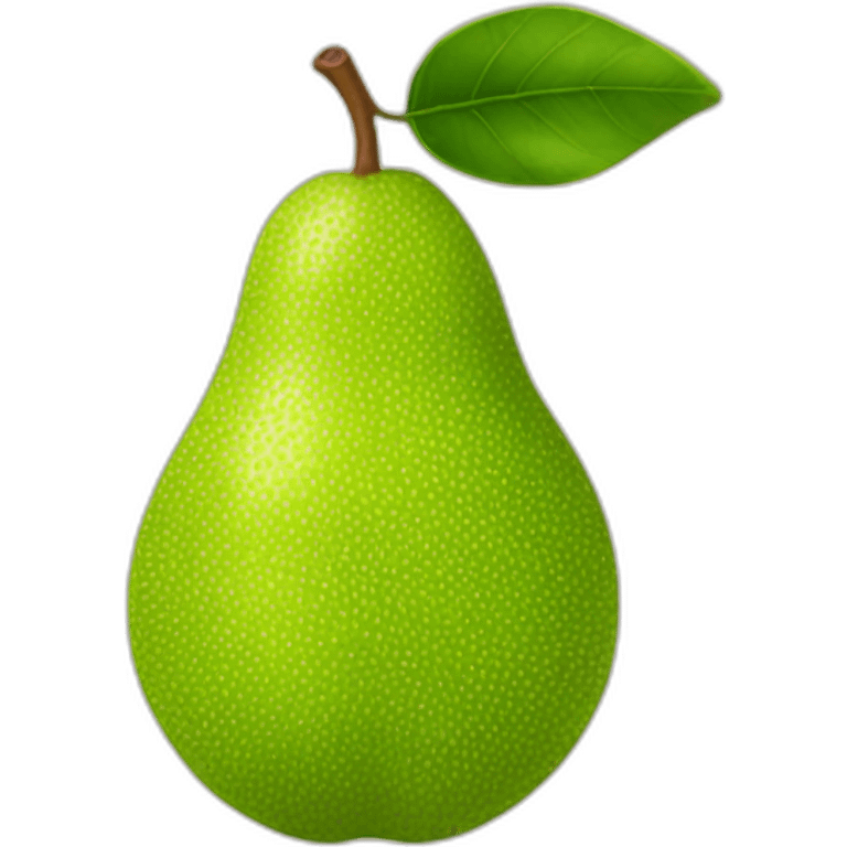 Haripear emoji