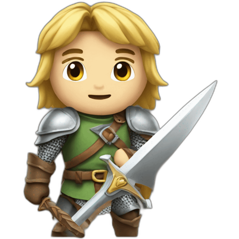 Link the Knight emoji