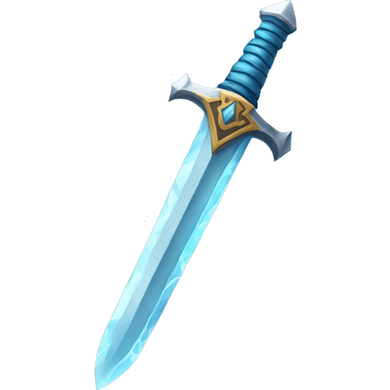 ice sword emoji