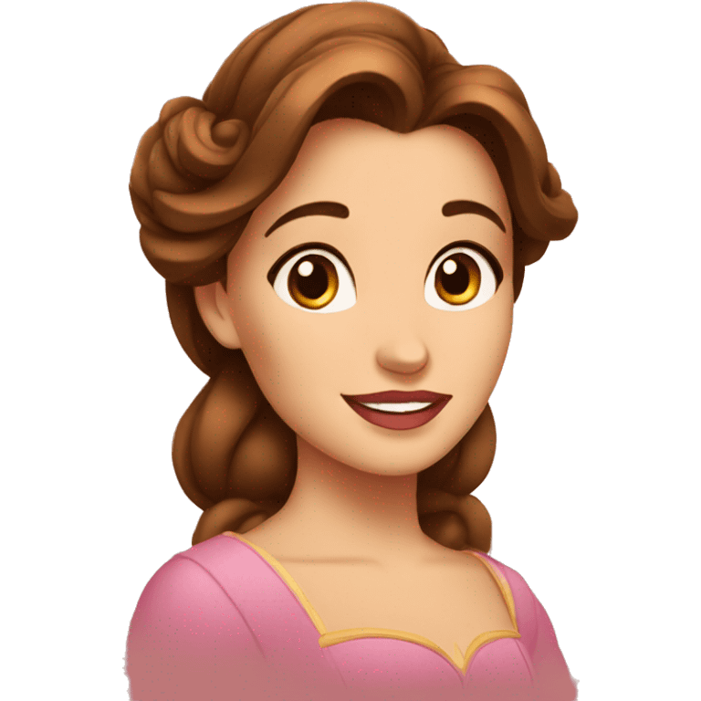 Belle from beauty and the beast  emoji