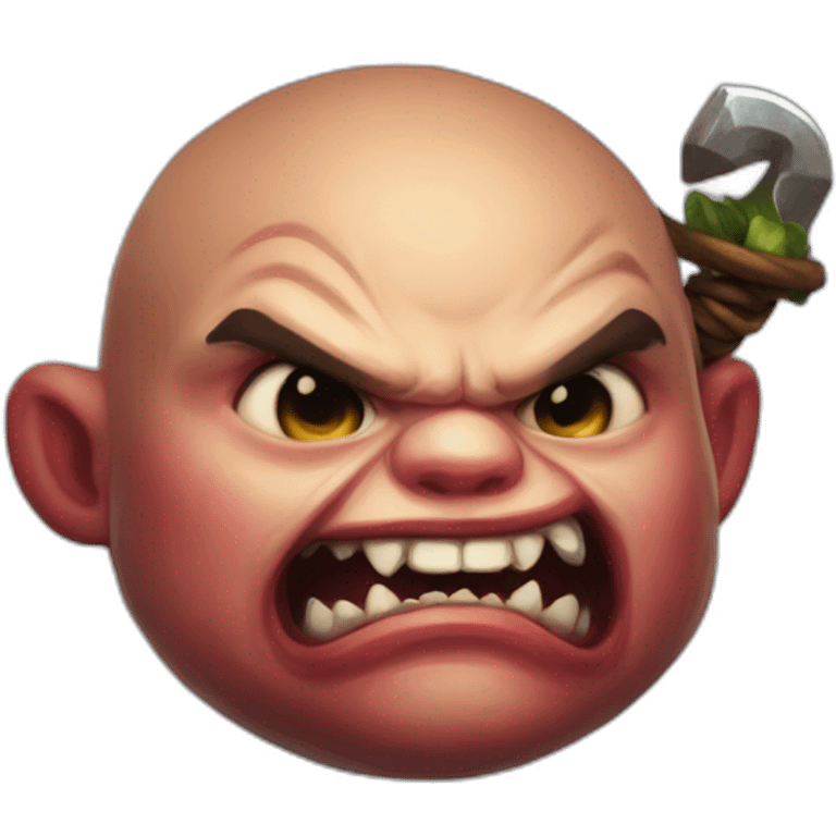 pudge with hook from dota 2 emoji