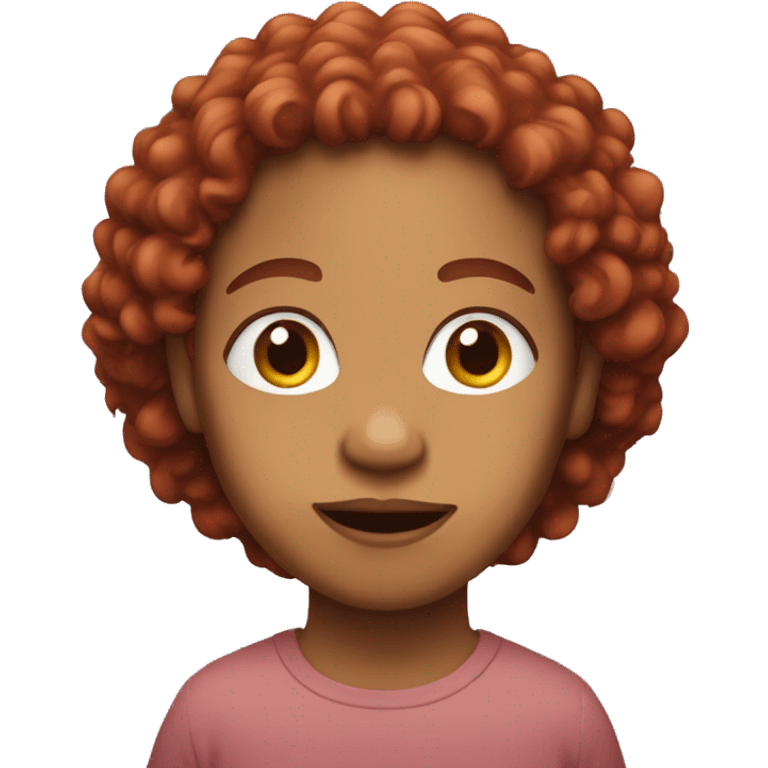 Red-haired mulatto emoji