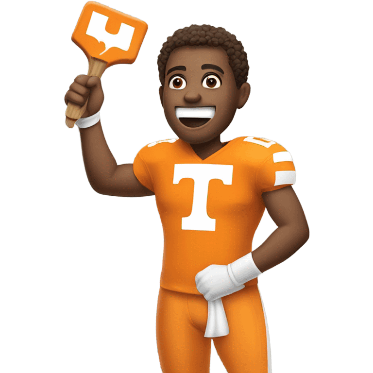 Tennessee volunteer fan emoji