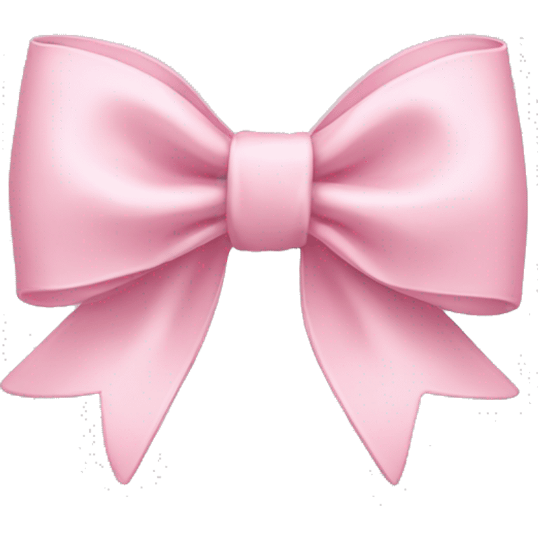 Light Pink bow emoji